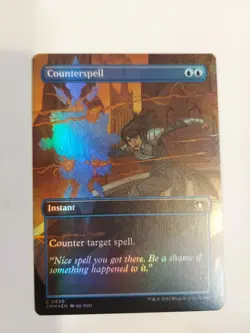 Counterspell (Borderless) Commander Masters Foil - Image 1