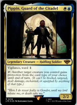 Magic | LTR | Pippin, Guard of the Citadel | 218 | Foil | NM - Image 1