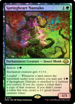 Springheart Nantuko Foil Modern Horizons 3 NM MTG - Image 1