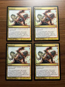 4x Terminate (#46) Mint/NM Magic:the Gathering MTG Alara Reborn - Image 1