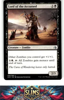 Magic the Gathering MTG Amonkhet Lord of the Accursed #99 Buy 2 Get 1 - Image 1