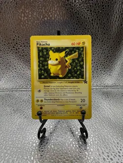 Pokemon Pikachu Promo Basic #1 Black Star - VLP/LP - Image 1
