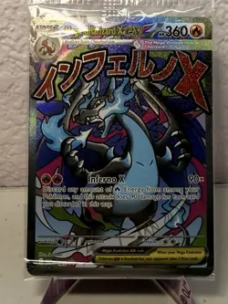 Pokemon Mega Charizard X Ex UPC Phantasmal Flames Promo Card 023 New Sealed - Image 3