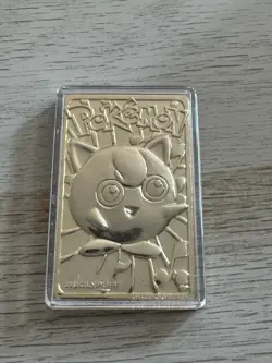 1999 Burger King 23K Gold Pokemon Cards Set - Poliwhirl & Jigglypuff + Pokeballs - Image 2