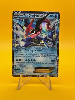 Ash-Greninja EX XY133 Black Star Promo Pokemon TCG (NM) - Image 1