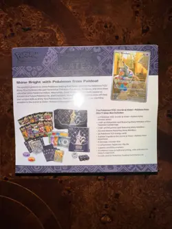 2024 Pokemon Paldean Fates Factory Sealed Pokemon Center ETB Elite Trainer Box - Image 3
