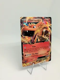 Charizard EX - 11/106 - Holo Rare EX LP, English Pokemon FlashFire - Image 2