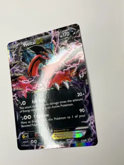 Pokemon Yveltal EX XY08 Ultra Rare Black Star Promo LP - Image 2