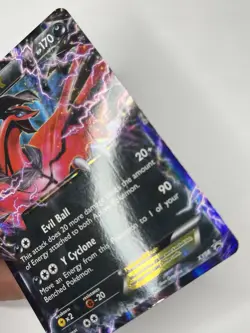 Pokemon Yveltal EX XY08 Ultra Rare Black Star Promo LP - Image 3