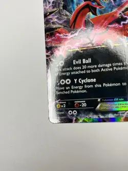 Pokemon Yveltal EX XY08 Ultra Rare Black Star Promo LP - Image 5