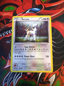 Arceus - XY197 - Black Star Promo Holo - Pokemon TCG MP- - Image 1