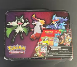 Pokemon TCG Fall 2023 Collectors Chest Lunchbox Tin Charizard 6 Booster Packs - Image 5