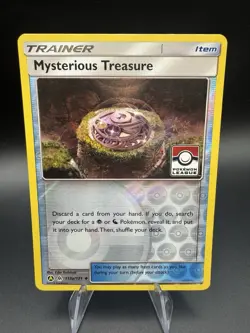 Mysterious Treasure 113a/131 Reverse Holo Pokemon League Forbidden Light - LP - Image 1