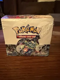 Pokemon Scarlet Violet Stellar Crown Booster Box Brand New Sealed - Image 2