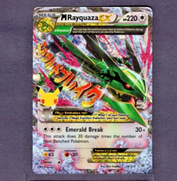 2021 POKEMON CELEBRATIONS M RAYQUAZA EX 76/108 TCG CLASSIC GEM MINT CONDITION - Image 1