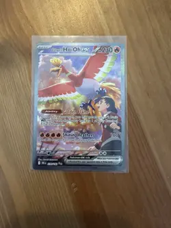 Pokemon TCG Ethan's Ho-Oh EX Sir 230/182 Destined Rivals. Pulled & Sleeved. - Image 2