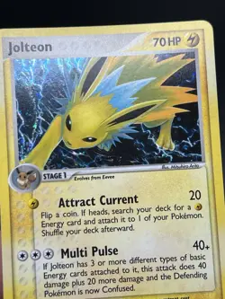 Jolteon Unseen Forces 8/115 Holo Rare - Pokemon TCG LP+ XJ1 - Image 2