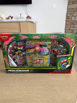 POKEMON TCG MEGA EVOLUTION MEGA VENUSAUR EX PREMIUM COLLECTION SEALED BOX - Image 1