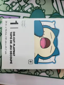 Snorlax Die-Cut Playmat Sleepy Snorlax - Pokemon Center Exclusive Pokemon TCG - Image 3