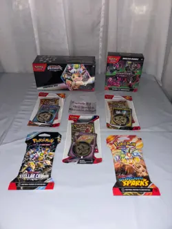 Pokemon Prismatic Evolutions Surprise Box Eevee Tcg Sealed + Sealed Lot large - Image 1