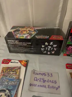 Pokemon Prismatic Evolutions Surprise Box Eevee Tcg Sealed + Sealed Lot large - Image 4