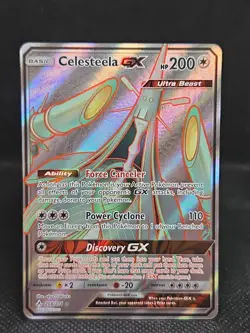 Pokemon TCG Celesteela GX Unbroken Bonds 208/214 Holo Full Art Ultra Rare - Image 1
