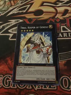 yugioh- Tiras, Keeper Of Genesis BP01 1st Edition Common VLP - Image 2
