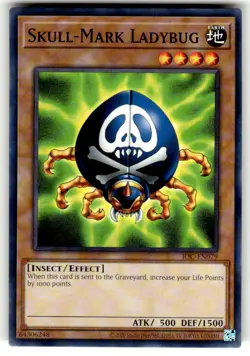 Skull-Mark Ladybug IOC-EN079 Invasion of Chaos Unlimited Edition 25th NM - Image 1