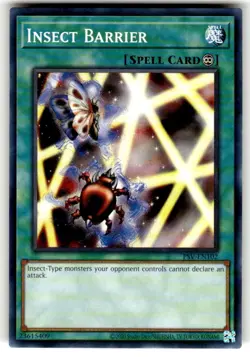 Yugioh! Insect Barrier - PSV-EN102 - Common - Unlimited 25th Anniversary Edition - Image 1