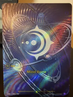 Mind Rune (Alt Art) 089a/298 Riftbound Origins League of legends Card - Image 1