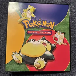 Vintage 1999 Pokemon Trading Card Game Wizards of the Coast 3 Ring Binder - Image 1