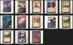 Custom Lot of 13 MTG Cards Palantir of Orthanc Glamdring The Shire Witch King - Image 1