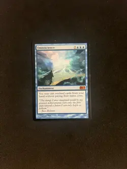 Omniscience [Commander 2013] Magic MTG Cards LP - Image 1