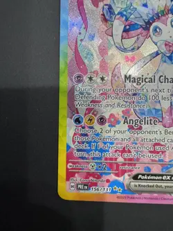 Sylveon EX Prismatic Evolutions Holo Card 156/131 SV Special Illustration Rare - Image 4