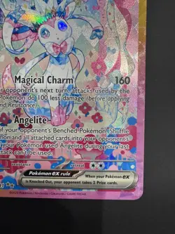 Sylveon EX Prismatic Evolutions Holo Card 156/131 SV Special Illustration Rare - Image 5