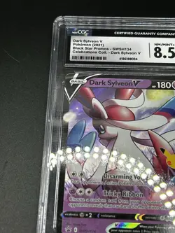CGC 8.5 Dark Sylveon V SWSH134 SWSH: Sword & Shield Promo Cards Holo *READ - Image 4