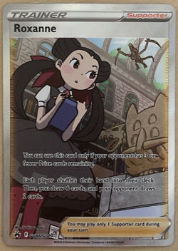 Roxanne - GG66/GG70 - Full Art Rare Crown Zenith Set - Pokemon Card - NM - Image 1