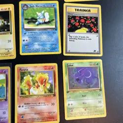 Pokemon Team Rocket Lot Of 25 Cards Unlimited Non-Holo Dark Flareon Jolteon - Image 4