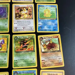 Pokemon Team Rocket Lot Of 25 Cards Unlimited Non-Holo Dark Flareon Jolteon - Image 5