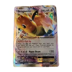 Pokemon TCG Dragonite-EX Evolutions Full Art Holo Card 106/108 Ultra Rare - Image 1