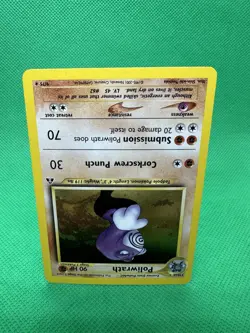 Poliwrath Neo Discovery Holo Rare Unlimited Pokemon TCG Card 9/75 - Image 2