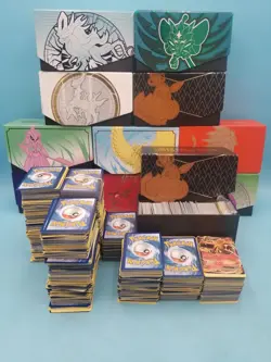 Pokemon Trading Card Game Lot W/ 11 Card Boxes - Image 1