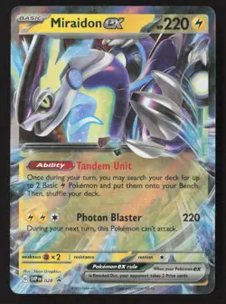 Miraidon ex - Promo SV: Scarlet & Violet Promo Cards 028 NM - Image 1