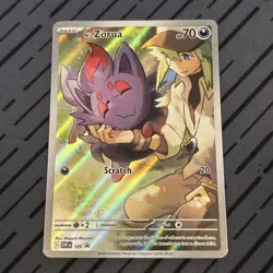N's Zorua 189 Sv: Scarlet & Violet Promo Cards Holo - Image 1
