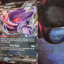 Pokemon TCG Gengar EX Temporal Forces Ultra Rare Card 104/162 - Image 5