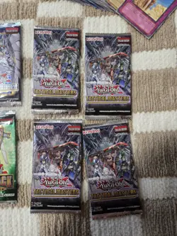 Yu-Gi-Oh Lot Loose Cards And Sealed Packs - Image 4