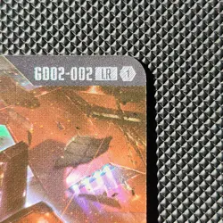 Gundam Card Game Gundam Epyon GD02-002 LR English EN NM Pack Fresh - Image 3