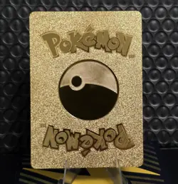Pokemon Charizard VMAX 330hp Gigantamax Gold Foil Fan Art Collector Card TCG - Image 2