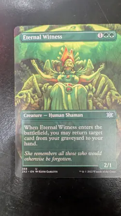 Eternal Witness (Borderless) Double Masters 2022 Magic Card - Image 1