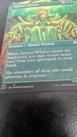 Eternal Witness (Borderless) Double Masters 2022 Magic Card - Image 4
